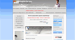 Desktop Screenshot of jezykangielski.org